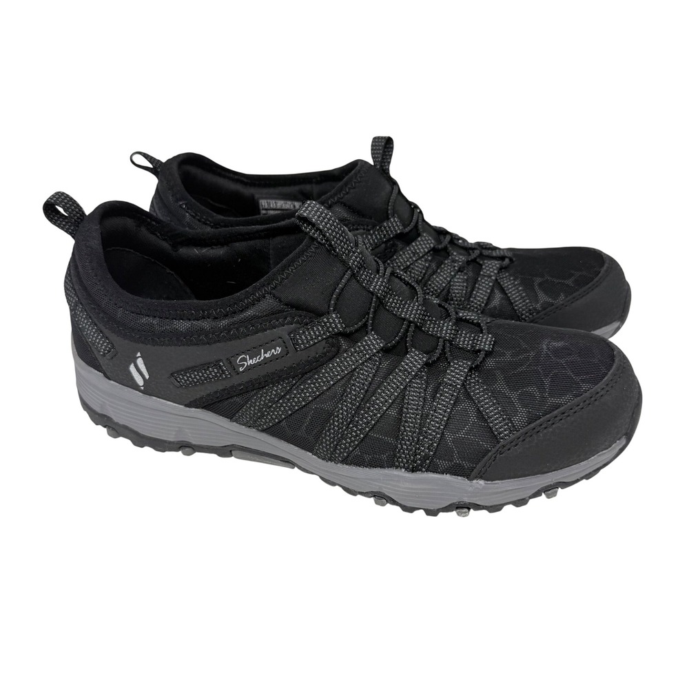 Skechers Relaxed Fit Reggae Fest 2.0 Mellow Days Bungee Sneakers Womens 7.5